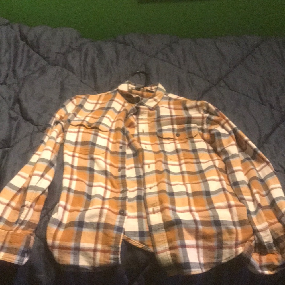 Orange flannel